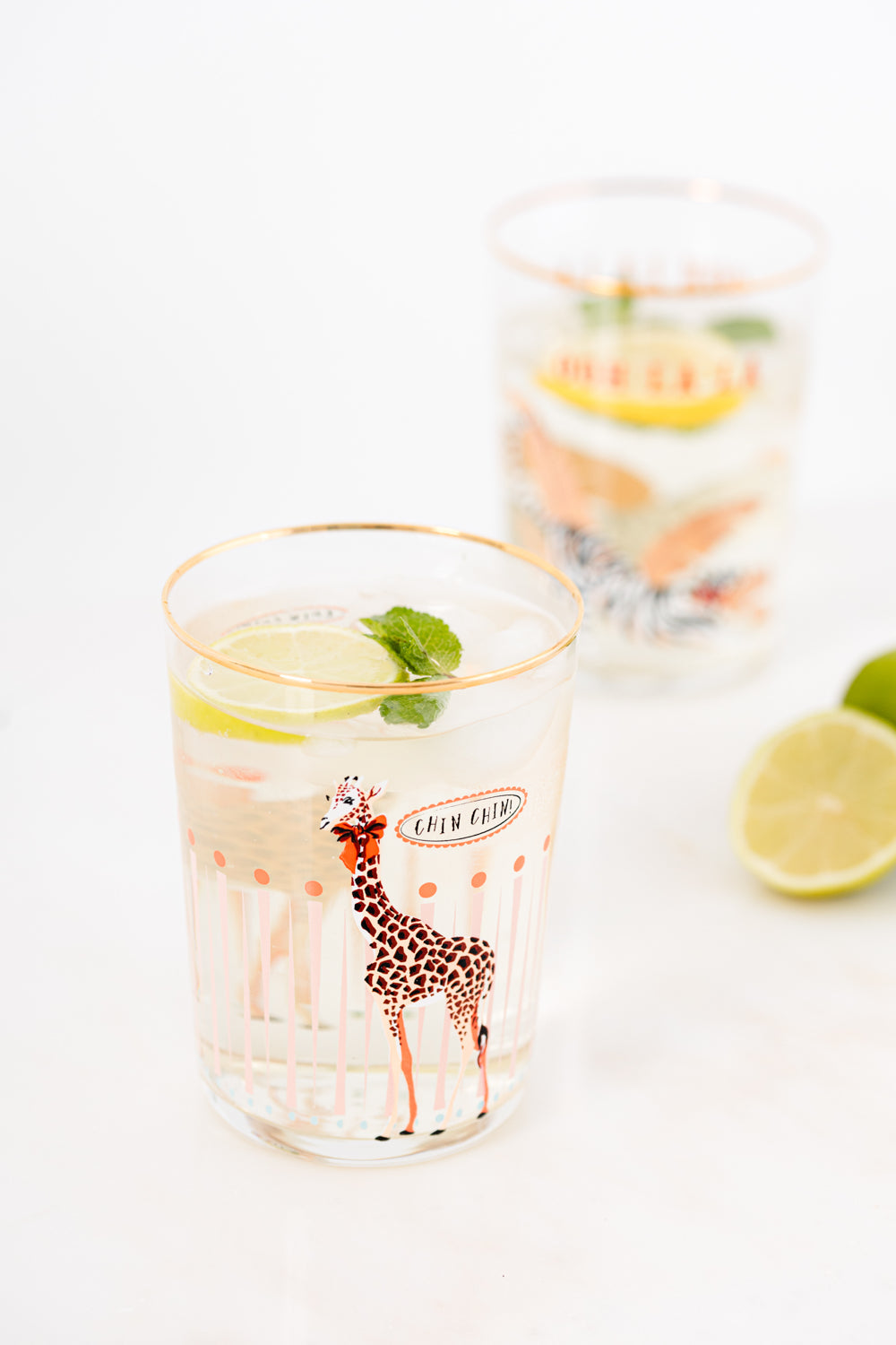 Yvonne Ellen Giraffe Hi Ball Glass 55cl