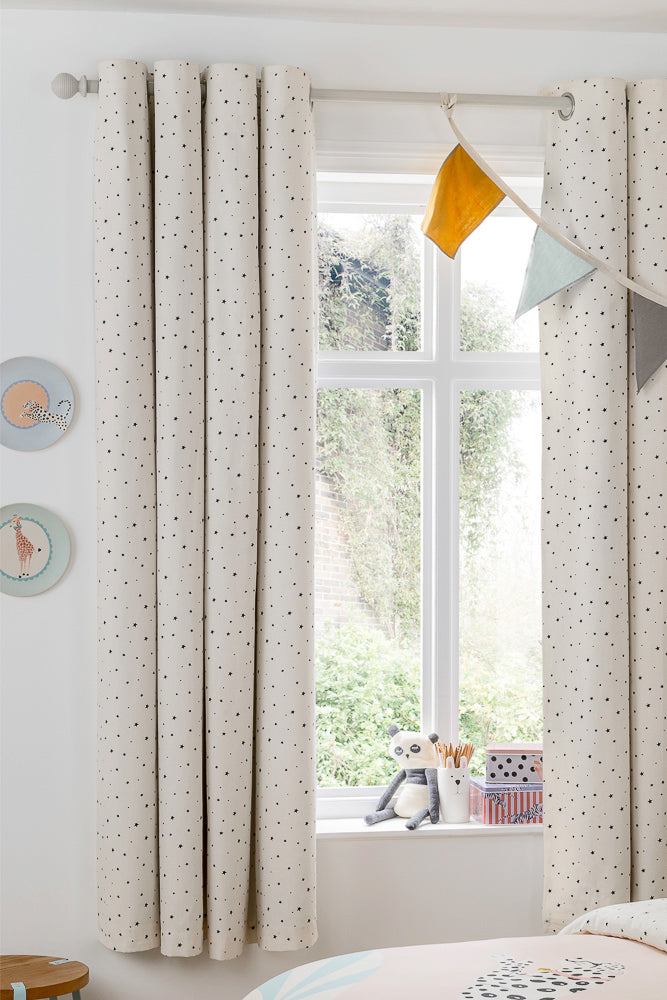 Yvonne Ellen Mini Kid's Mini Stars Blackout Curtains