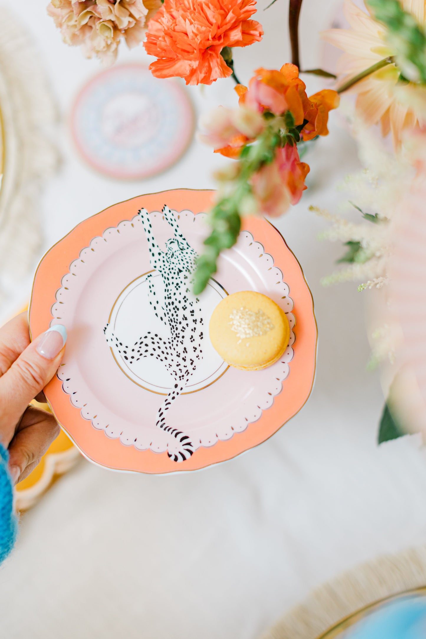 Yvonne Ellen Leopard Tea Plate 16cm