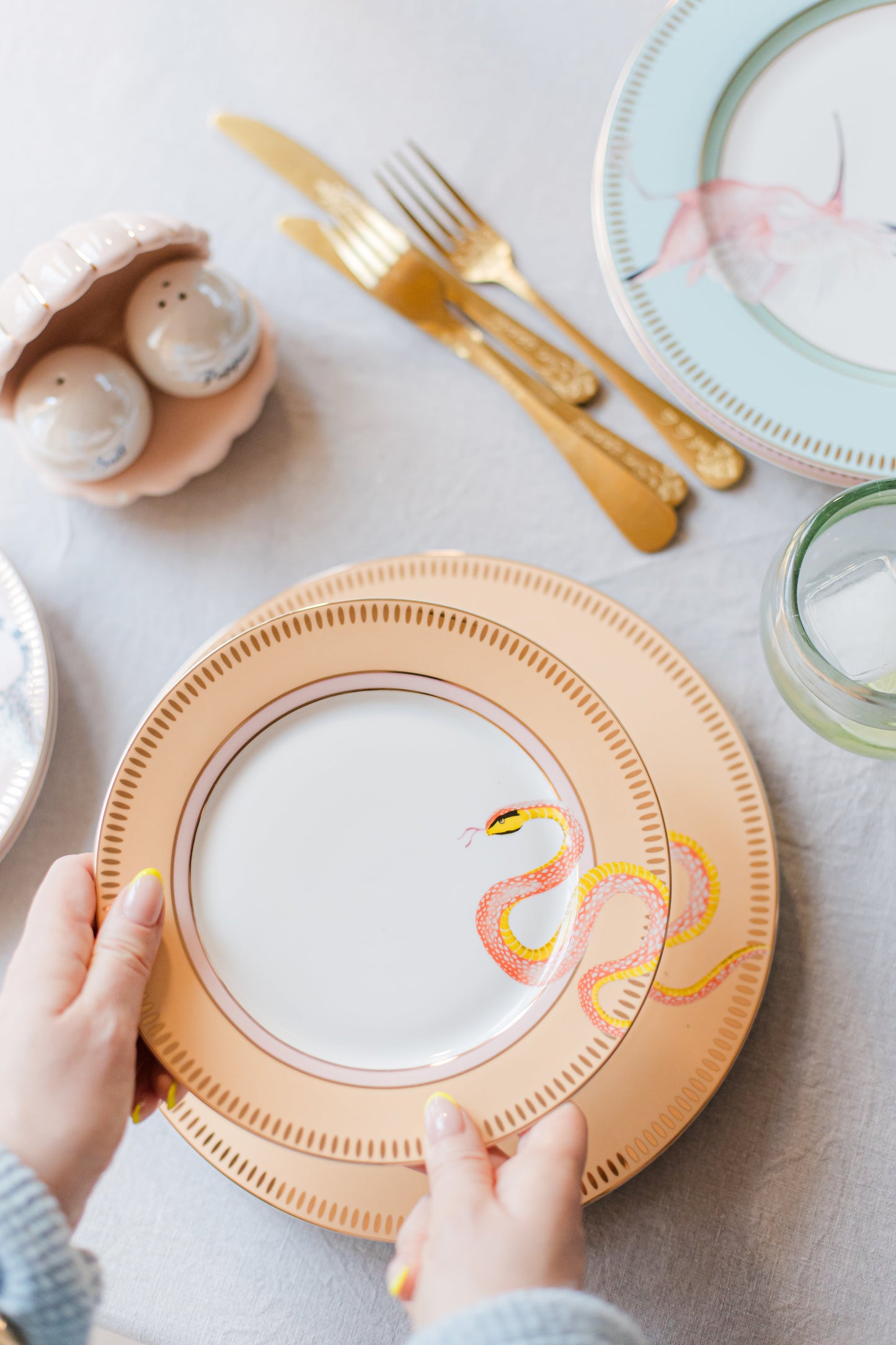 Yvonne Ellen Animal Side Plates 20cm (Set of 4)