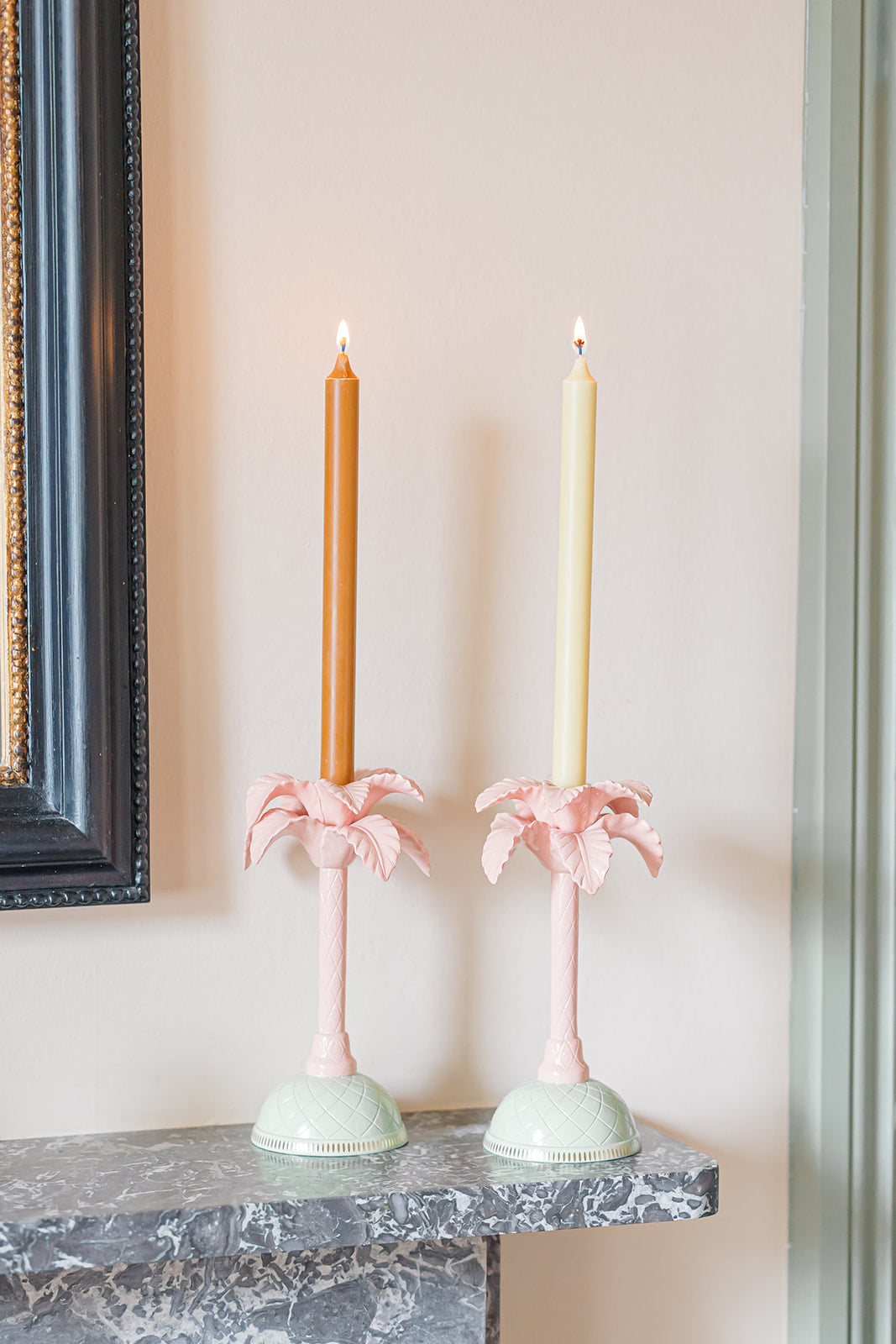 Yvonne Ellen Palm Candlestick Holder