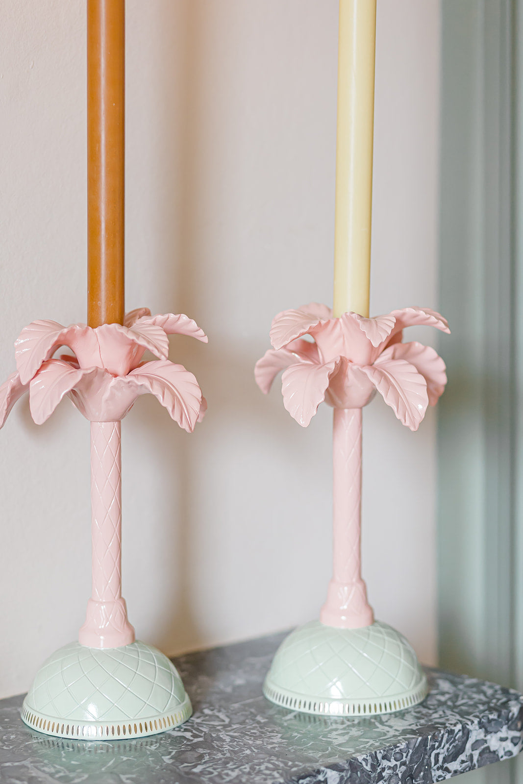 Yvonne Ellen Palm Candlestick Holder