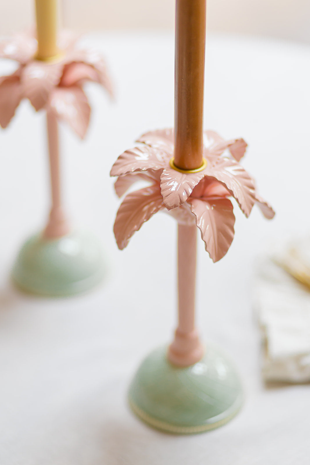 Yvonne Ellen Palm Candlestick Holder