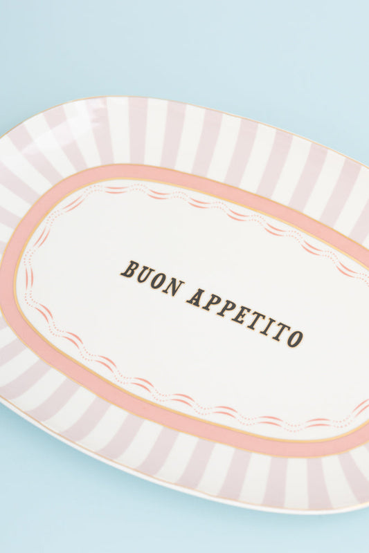 Yvonne Ellen Slogan Platter 34cm