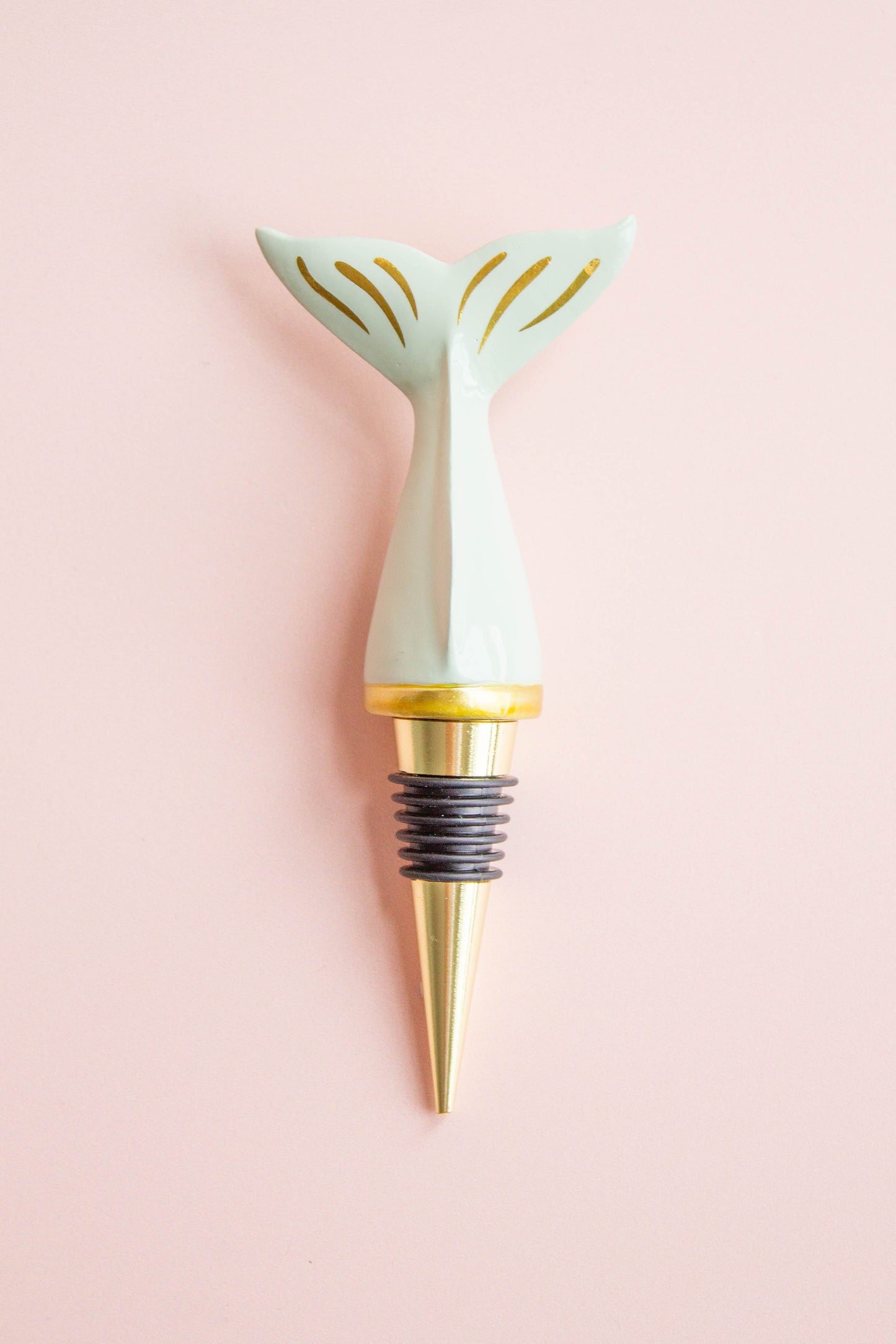 Yvonne Ellen Whale Bottle Stopper