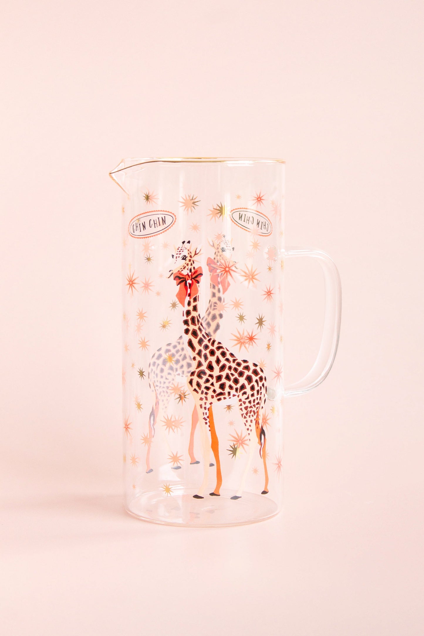 Yvonne Ellen Giraffe Glass Jug