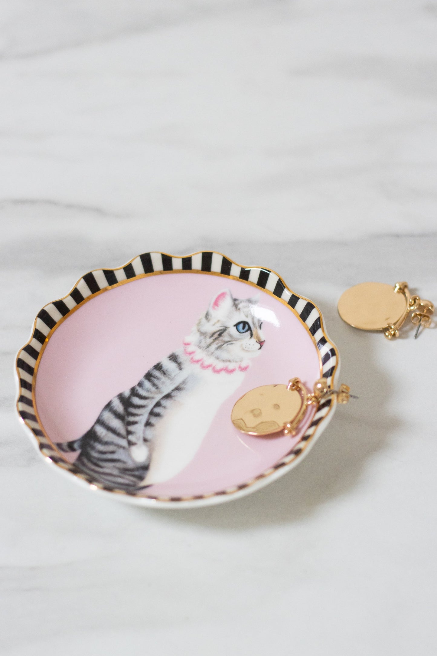 Yvonne Ellen Pussy Round Trinket Dish