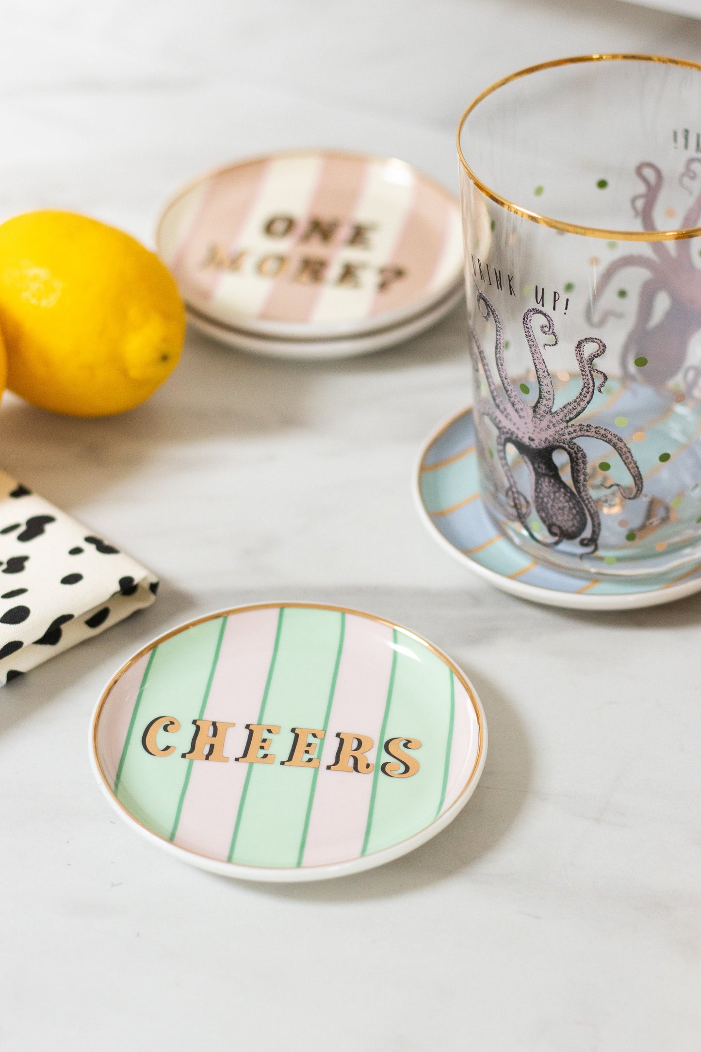 Yvonne Ellen Slogan Coaster (Set of 4)