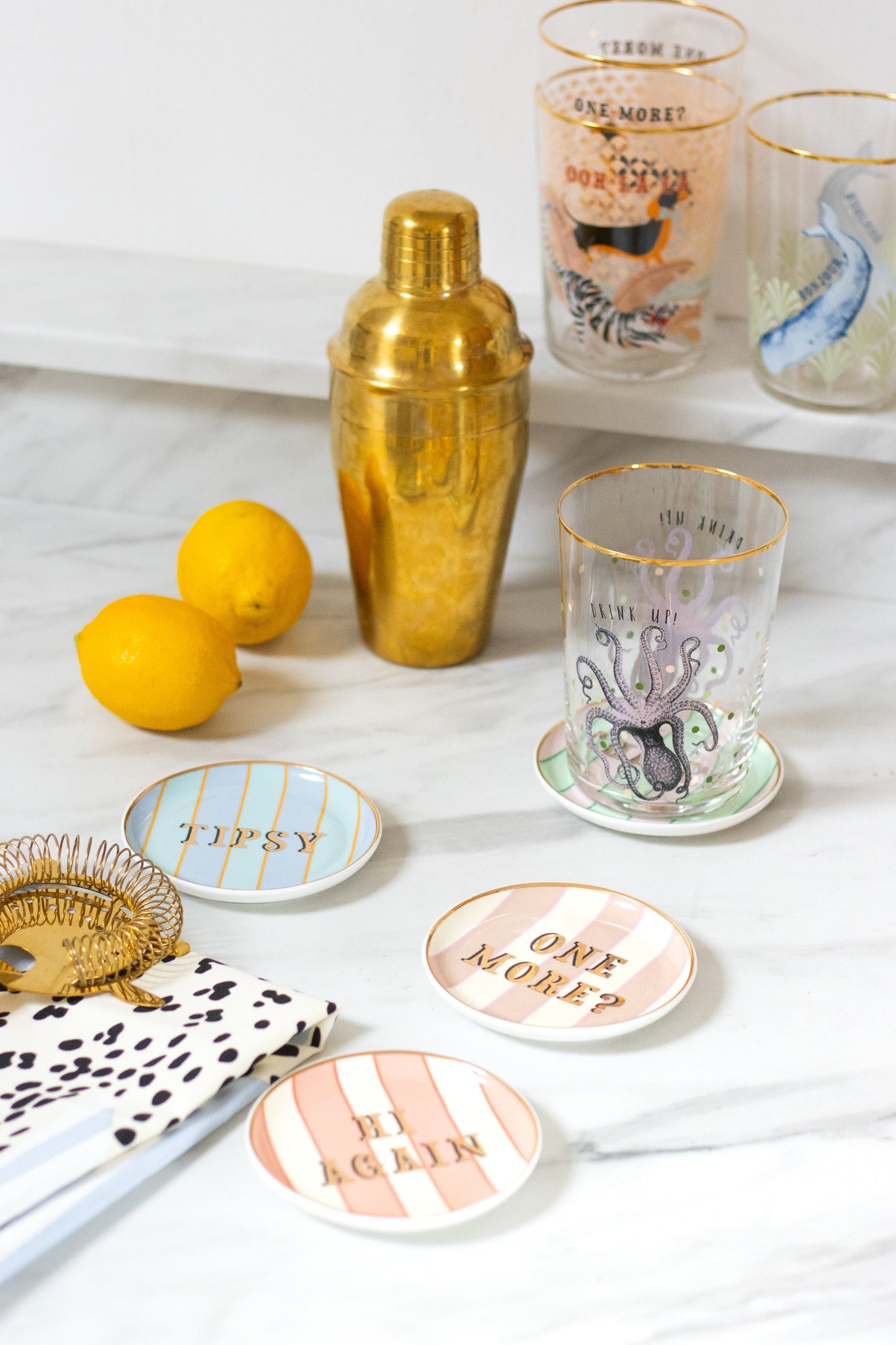 Yvonne Ellen Slogan Coaster (Set of 4)