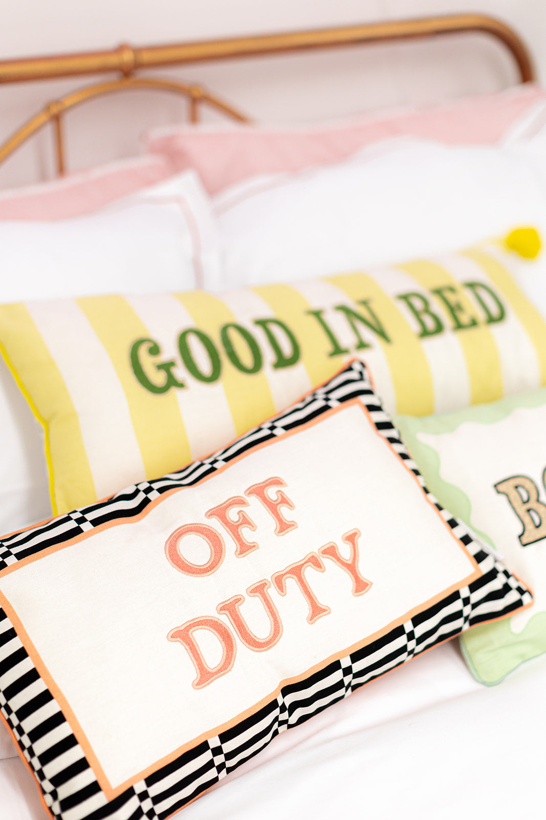 Yvonne Ellen Off Duty Cushion