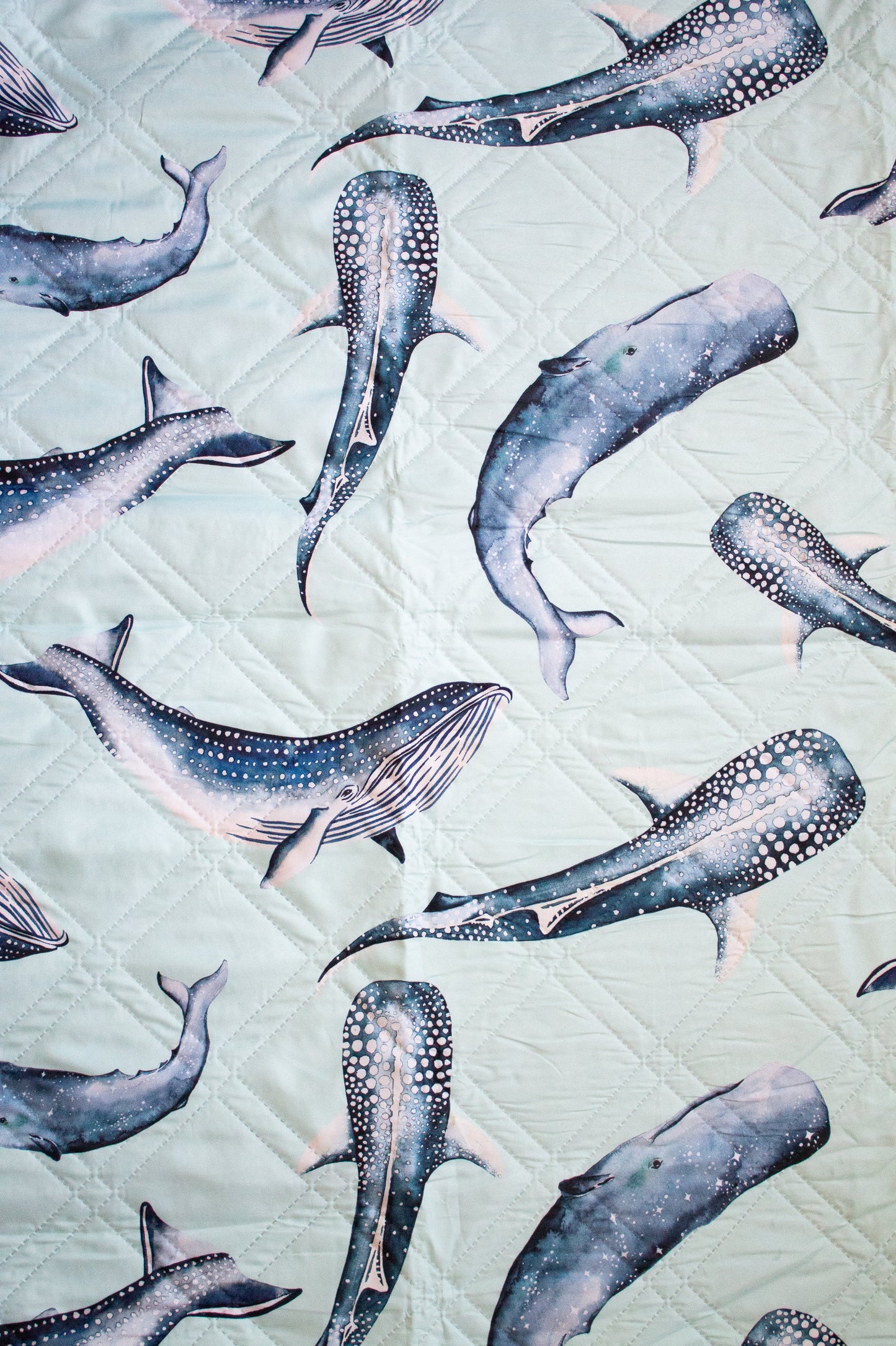 Yvonne Ellen Whale Picnic Blanket