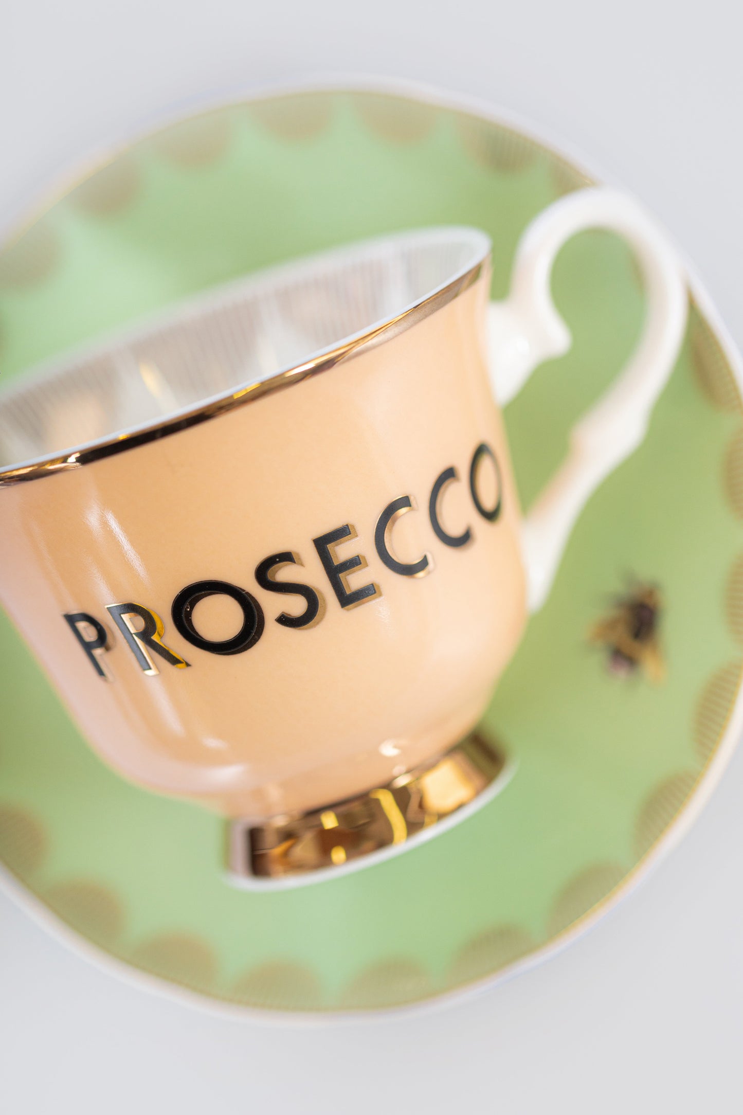 Yvonne Ellen Prosecco Teacup and Saucer