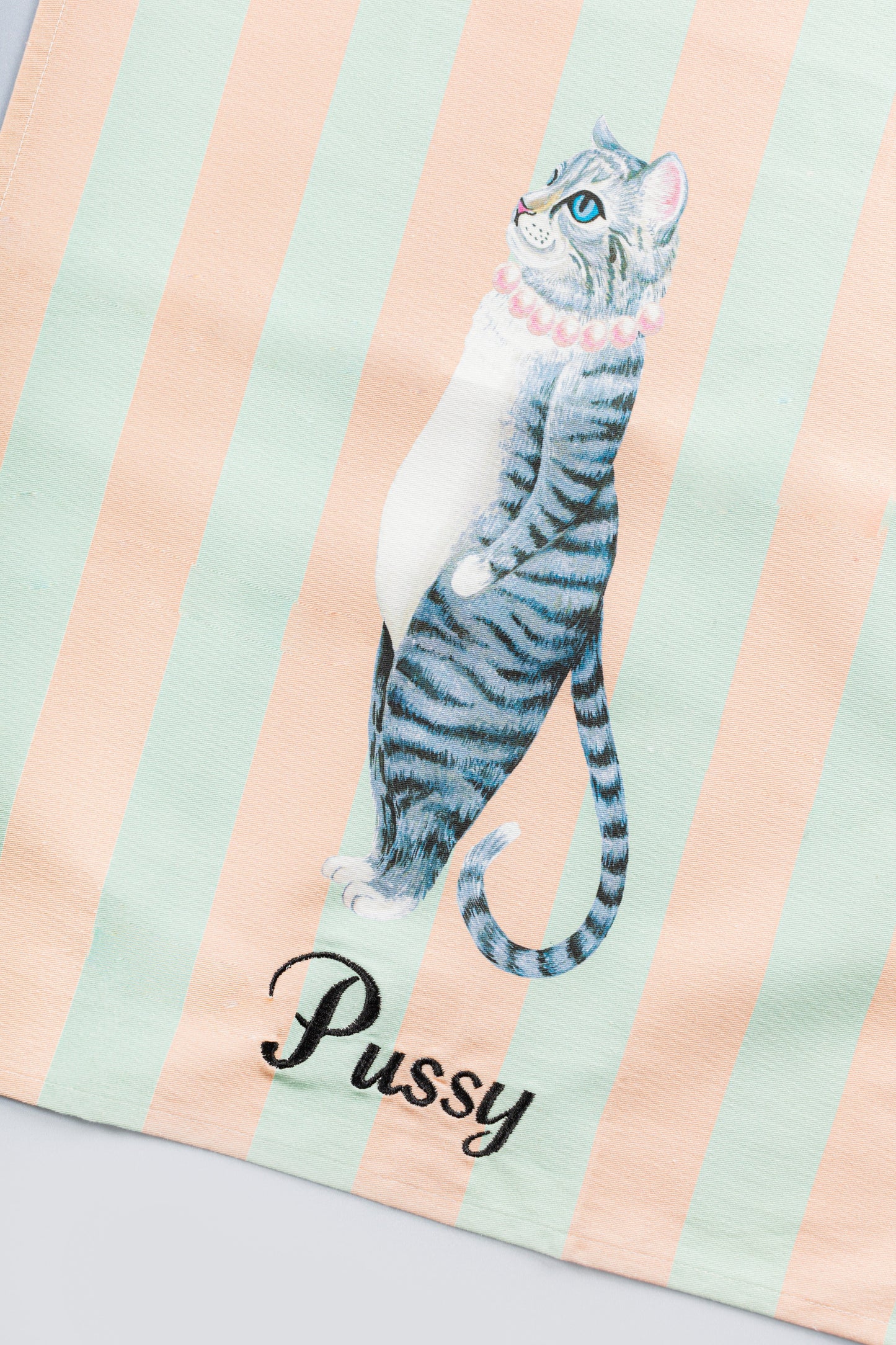 Yvonne Ellen Tasseled Tea Towel