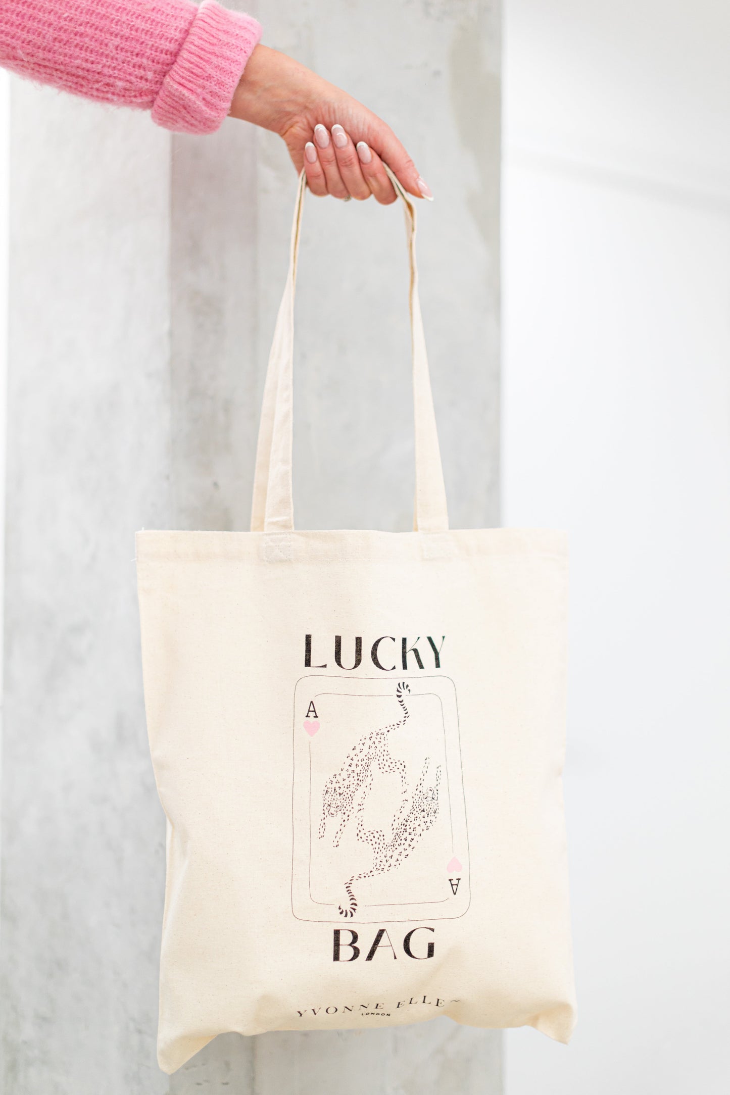 Yvonne Ellen Lucky Cotton Tote Bag