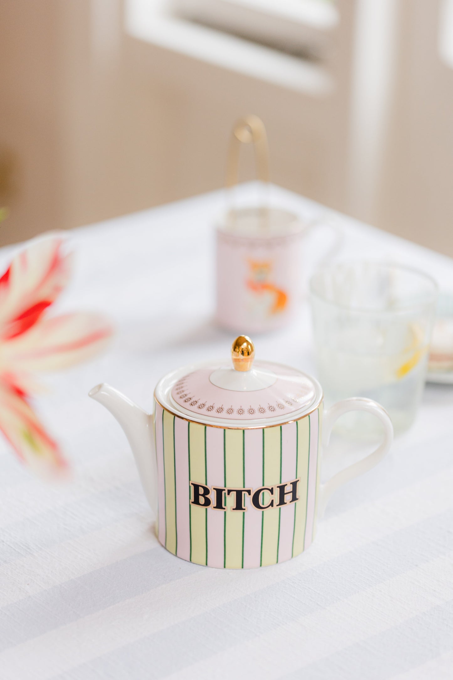 Yvonne Ellen Doggie Teapot & 2 Small Mug Set