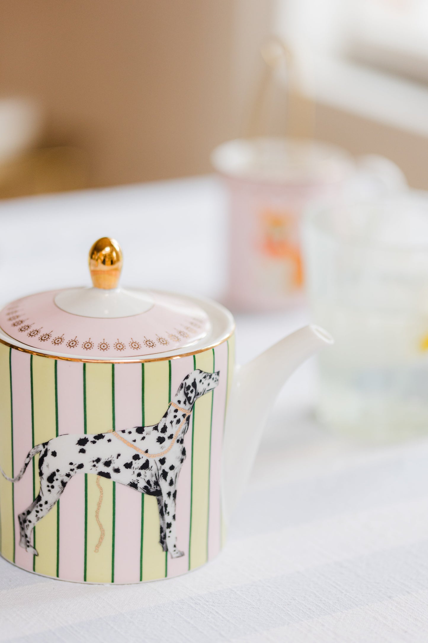 Yvonne Ellen Doggie Teapot & 2 Small Mug Set