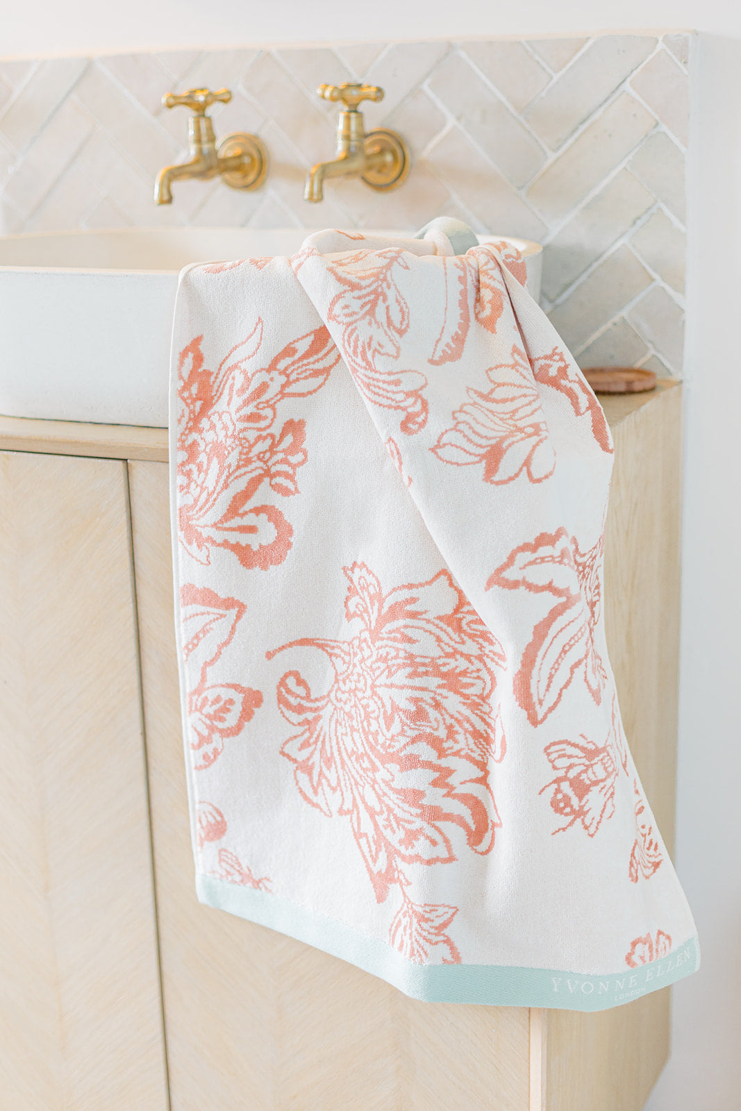 Yvonne Ellen Signature Floral Towel