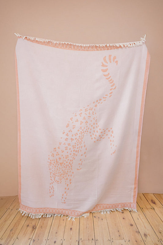 Yvonne Ellen Leopard Throw