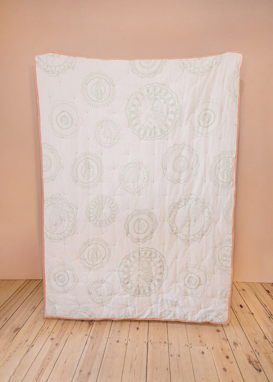 Yvonne Ellen Vintage Plates Throw