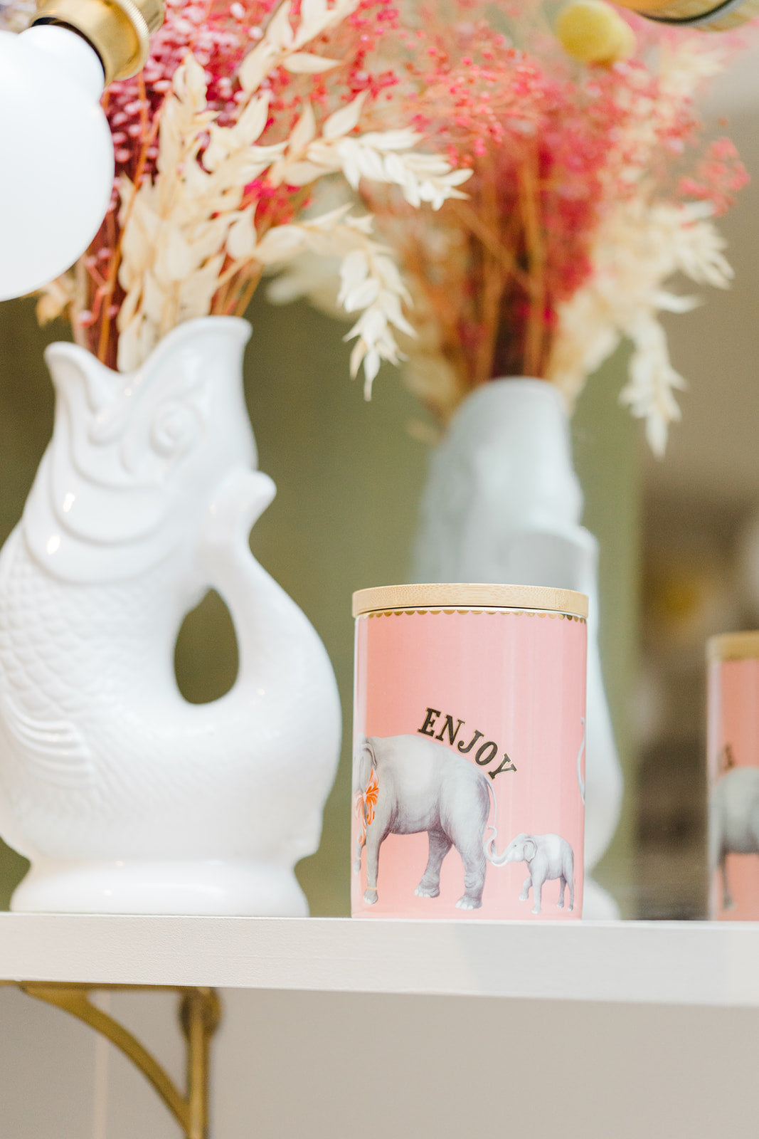 Yvonne Ellen Elephant Storage Jar (Medium)