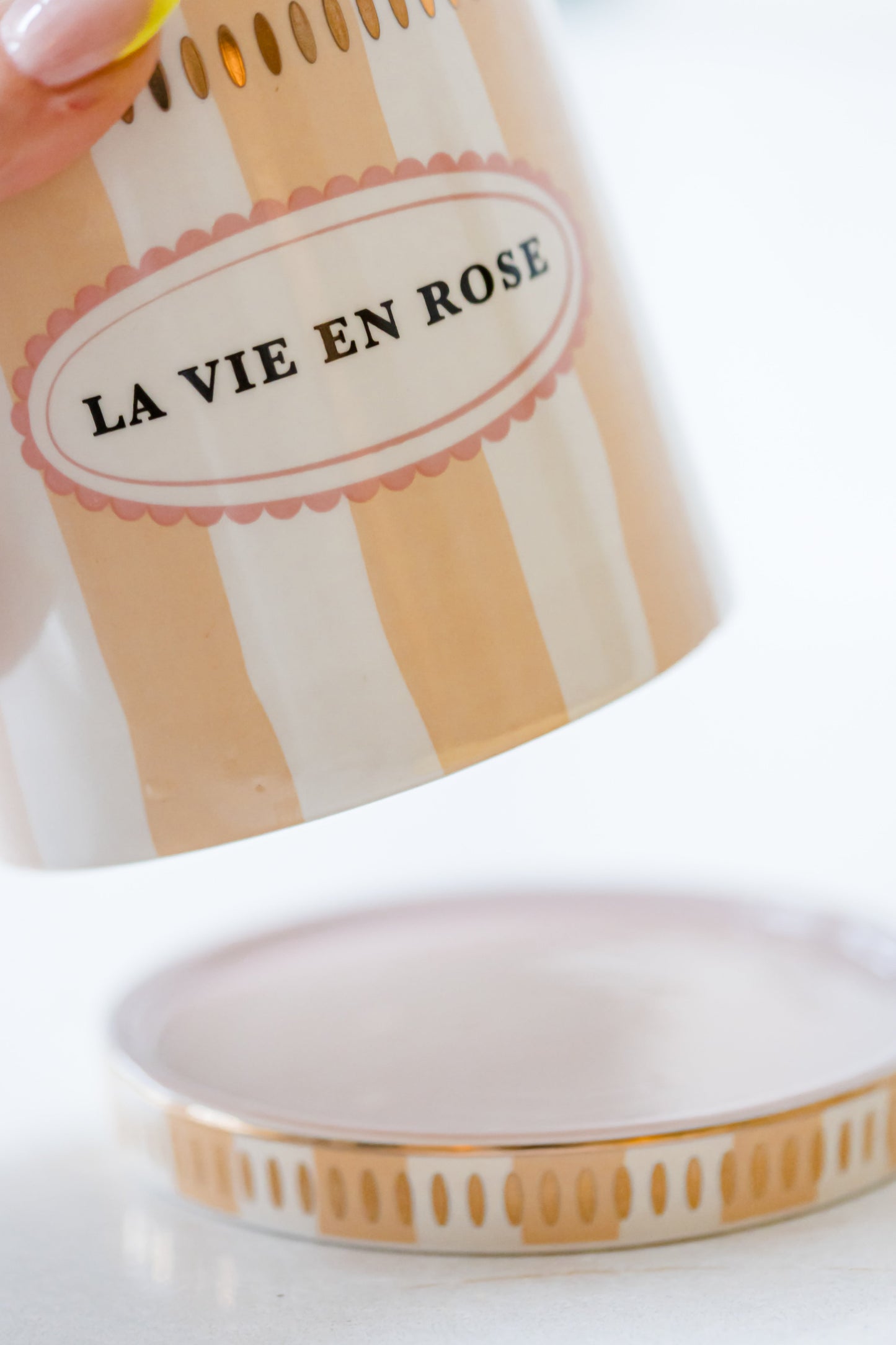 Yvonne Ellen Stripe Planter