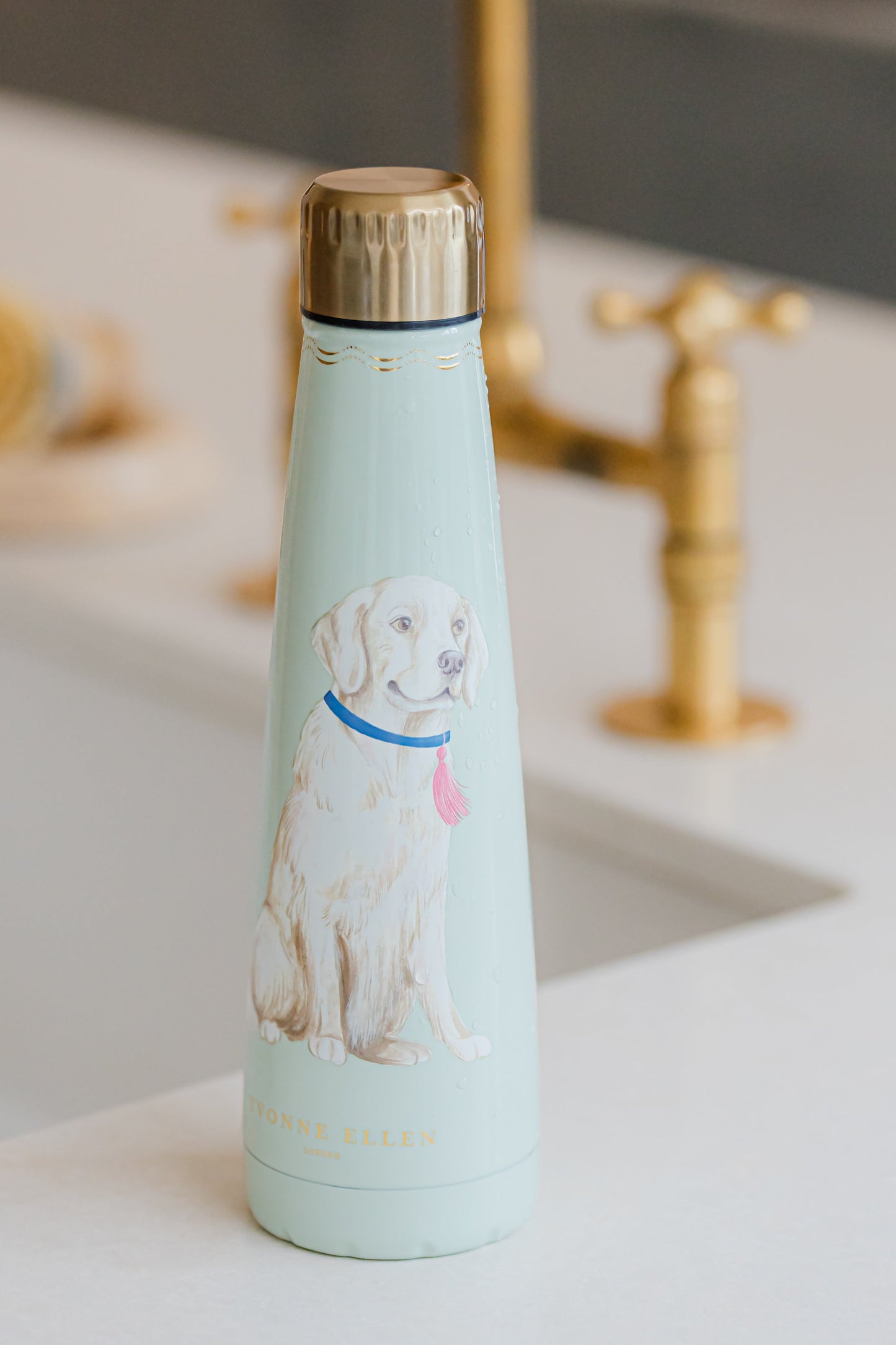 Yvonne Ellen Labrador Stainless Steel Bottle