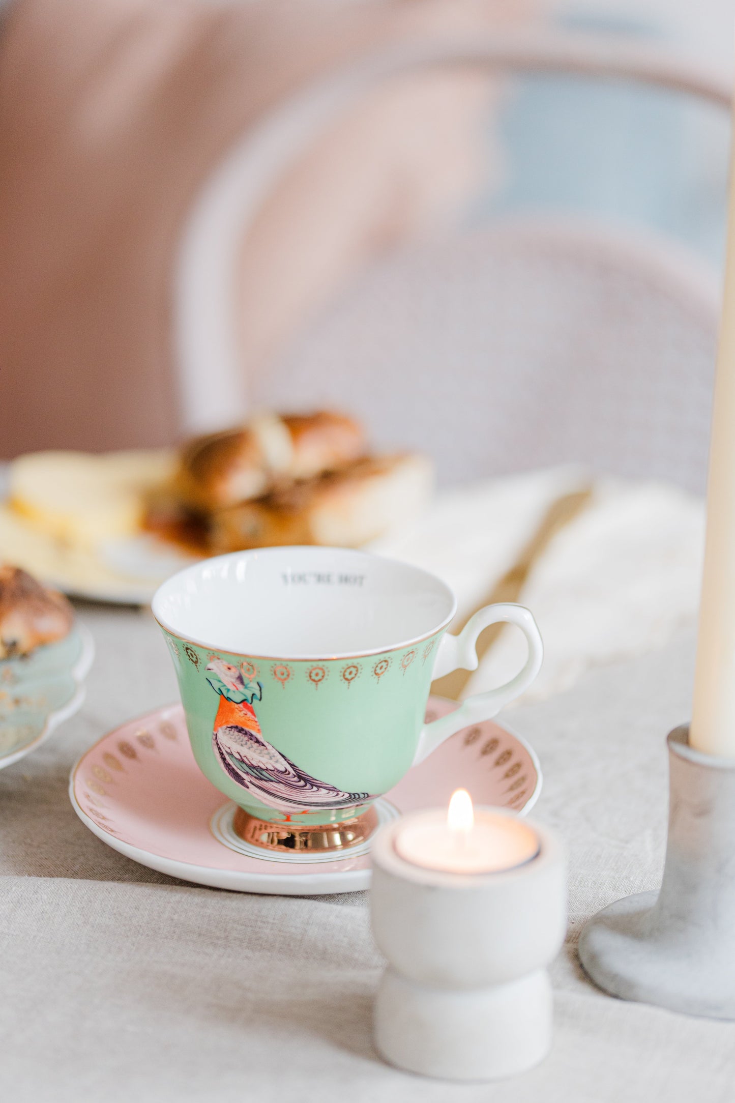 Yvonne Ellen Best of British Teacup & Saucers (Set of 2)