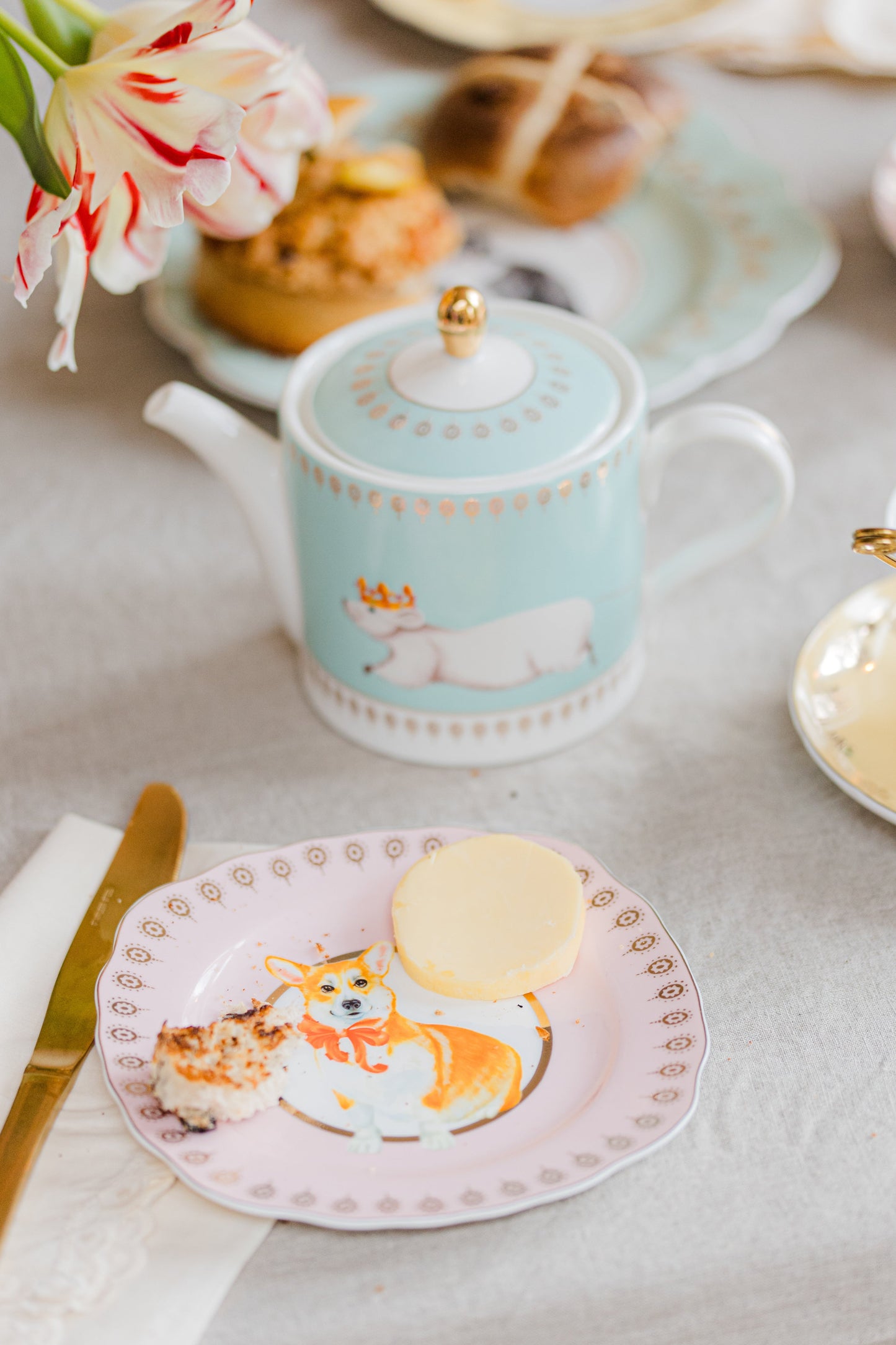 Yvonne Ellen Best of British Tea Plates 16cm (Set of 4)