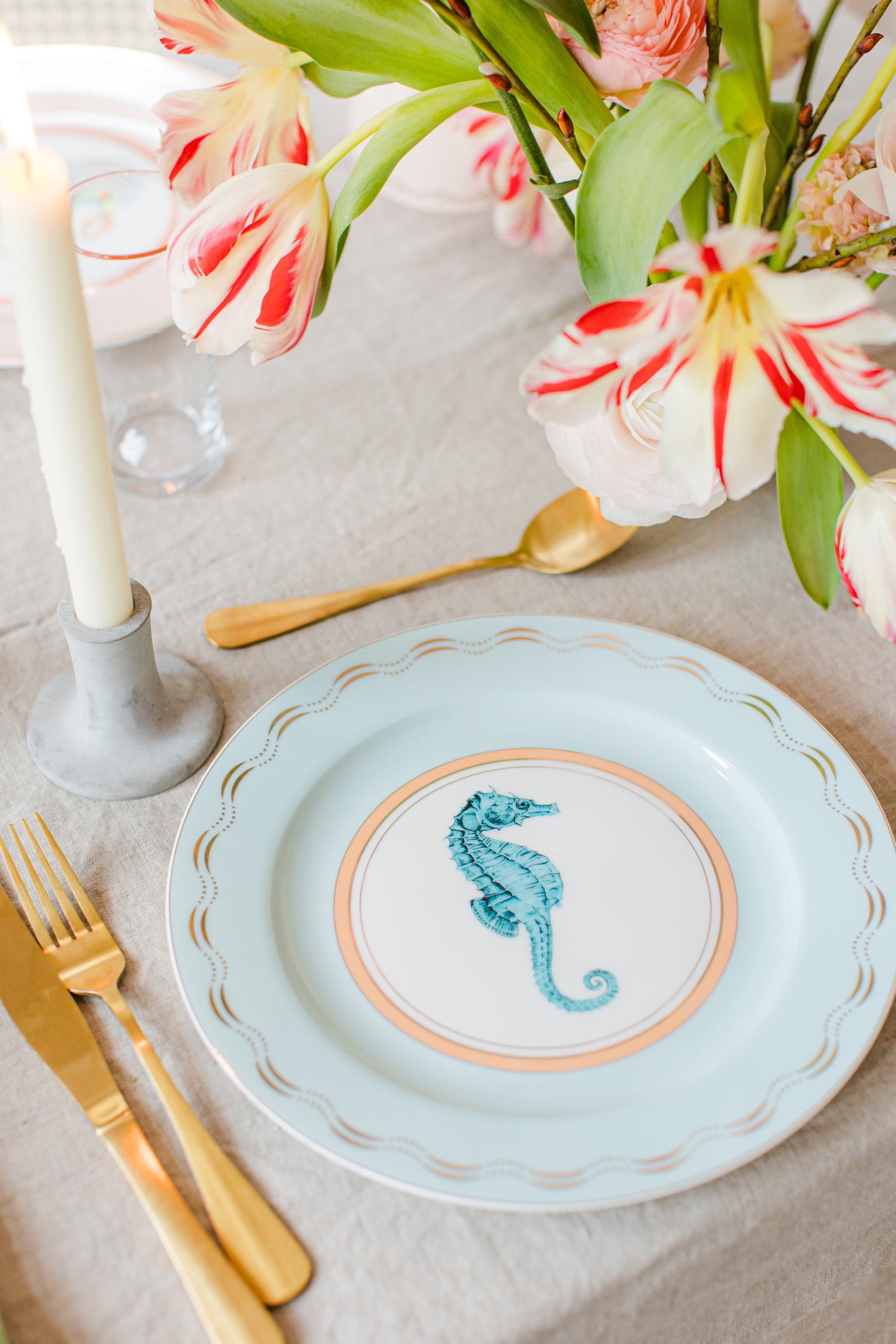 Yvonne Ellen Under The Sea Dinner Plates 26.5cm (Set of 4)