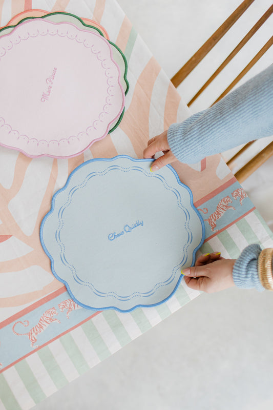 Yvonne Ellen Slogan Placemats (Set of 4)