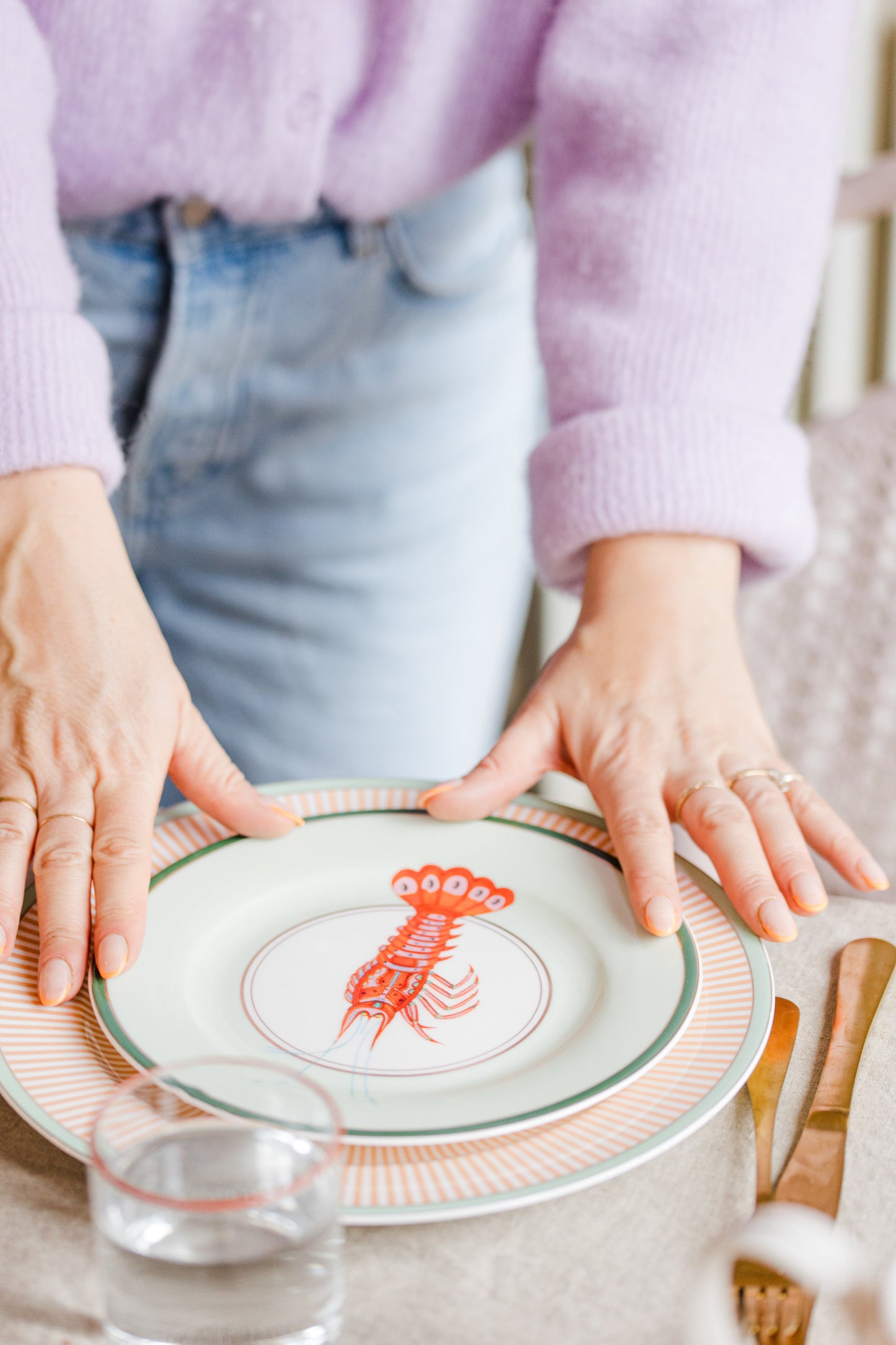 Yvonne Ellen Under The Sea Side Plates 20cm (Set of 4)
