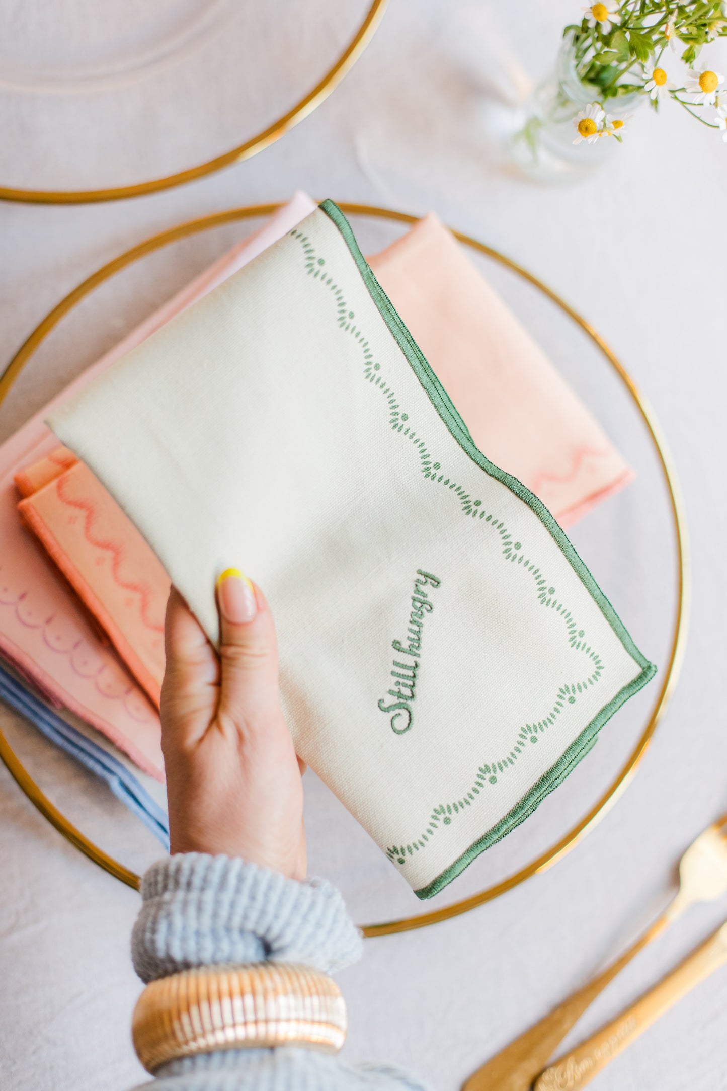 Yvonne Ellen Slogan Napkins (Set of 4)