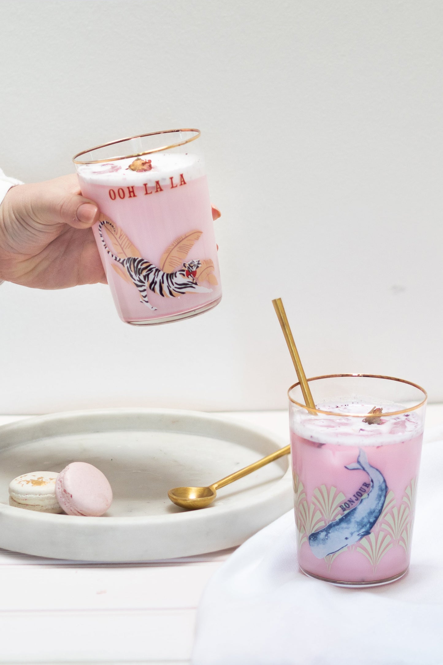 Yvonne Ellen Tiger Hi Ball Glass 55cl