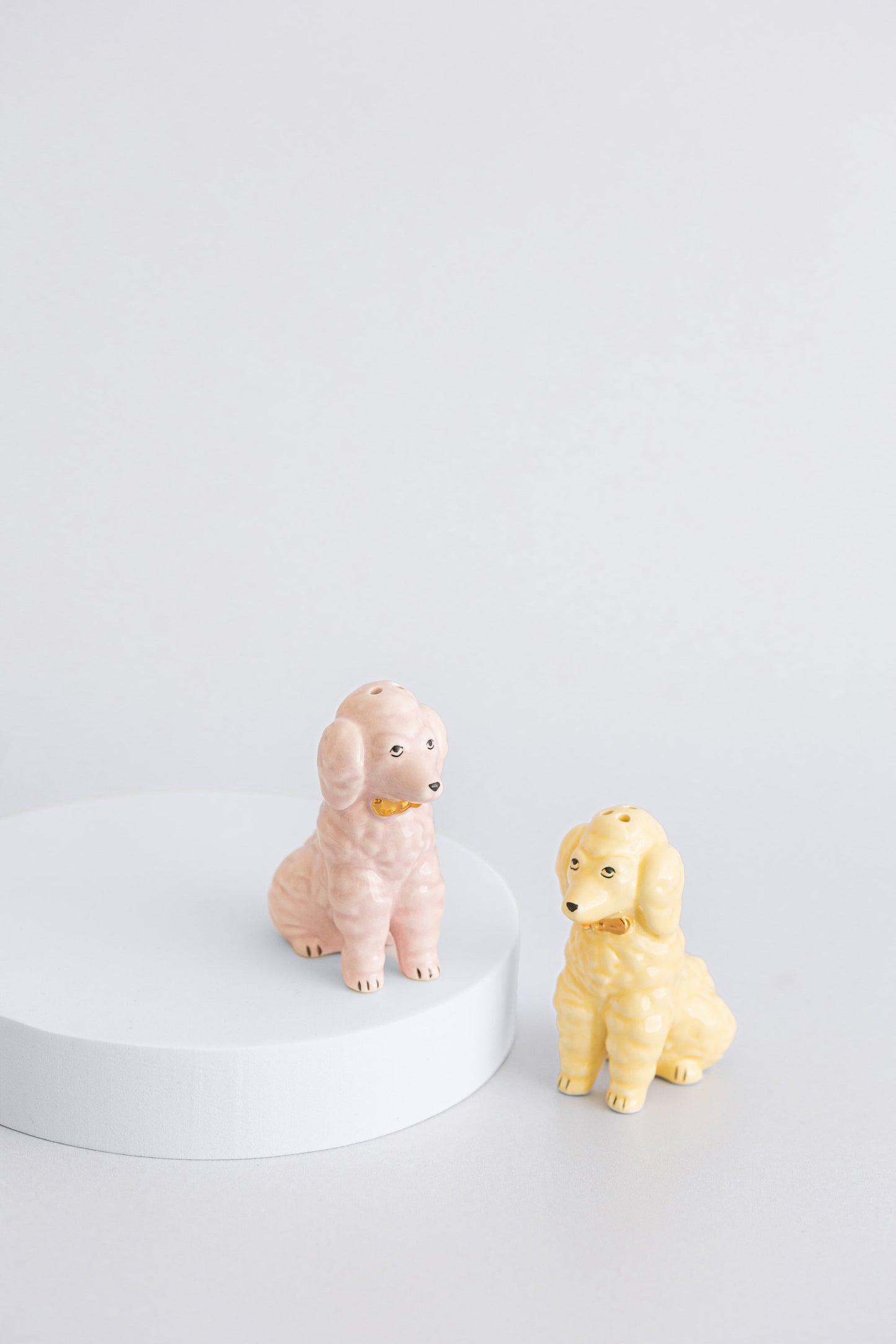 Yvonne Ellen Pastel Poodle Salt & Pepper Shakers (Set of 2)