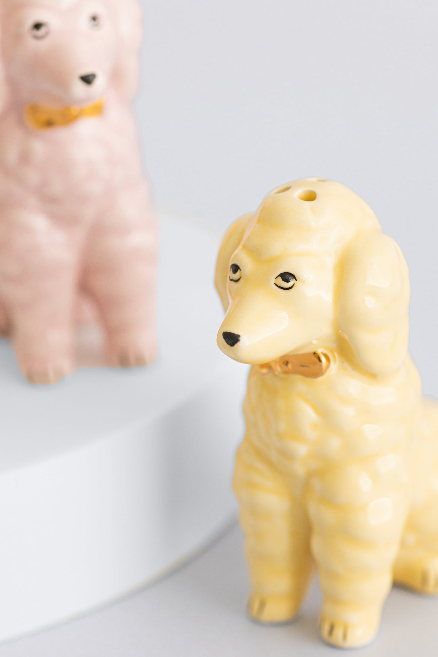 Yvonne Ellen Pastel Poodle Salt & Pepper Shakers (Set of 2)