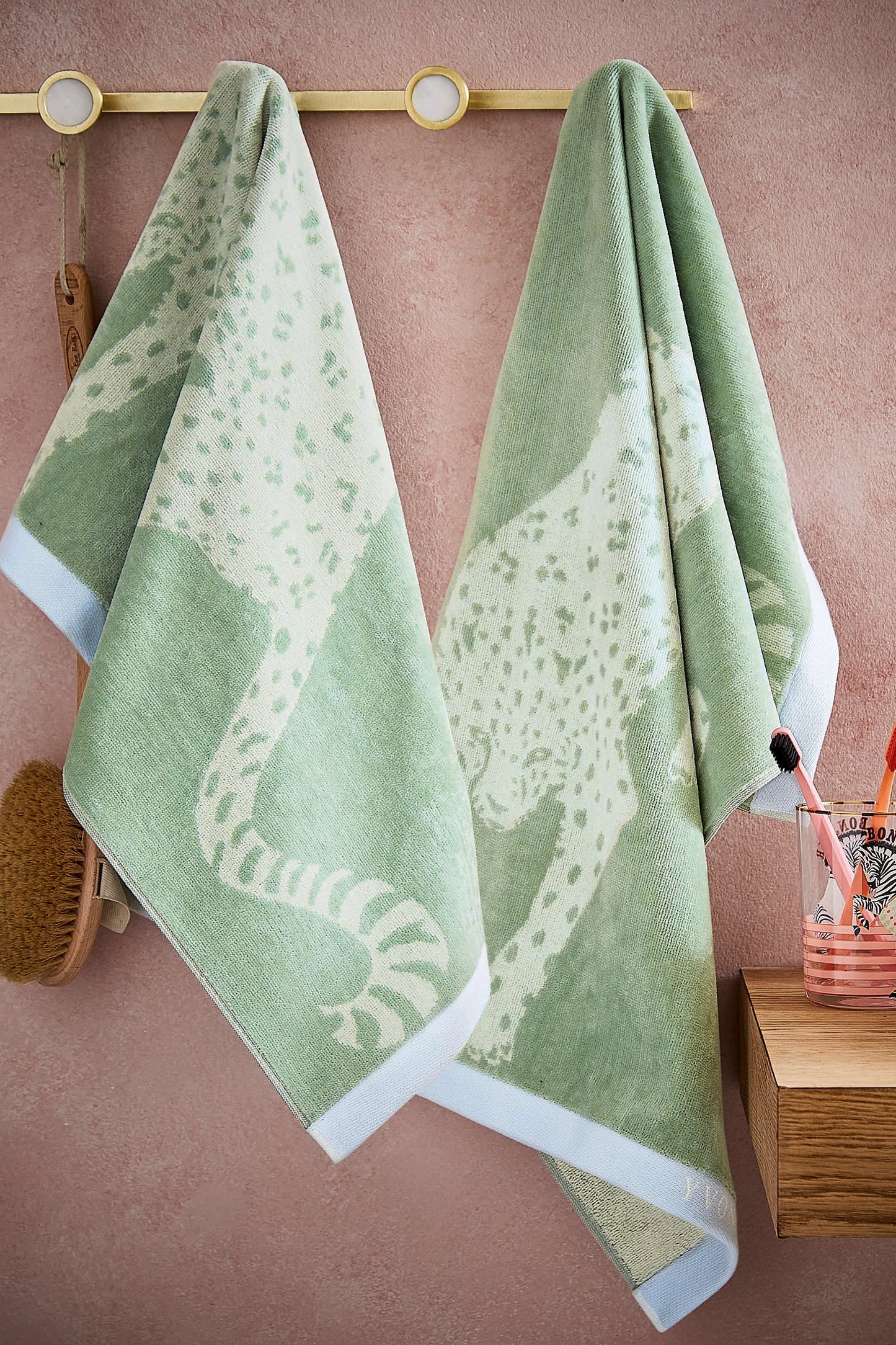 Yvonne Ellen Leopard Towel