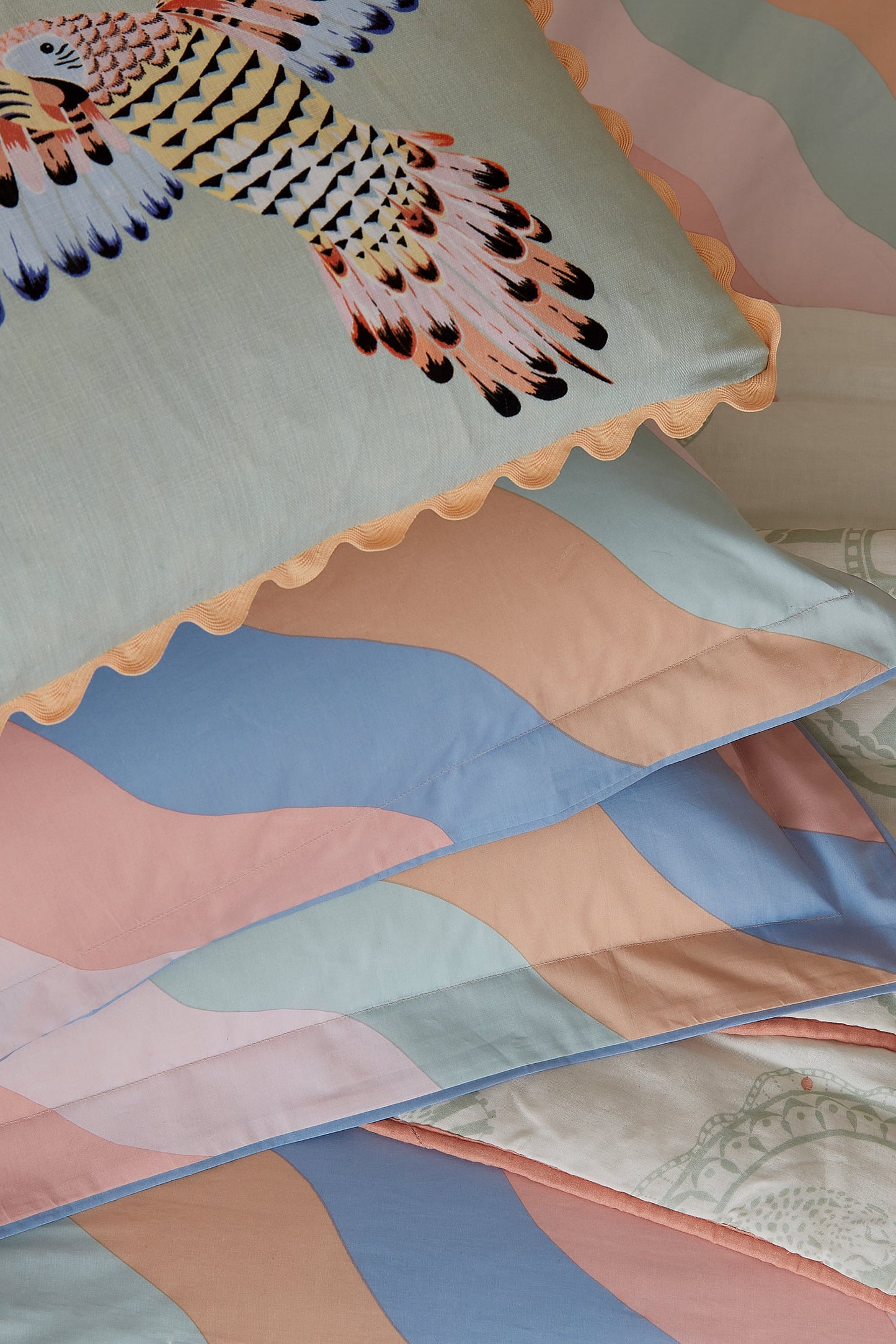 Yvonne Ellen Signature Stripe Oxford Pillowcase Pair