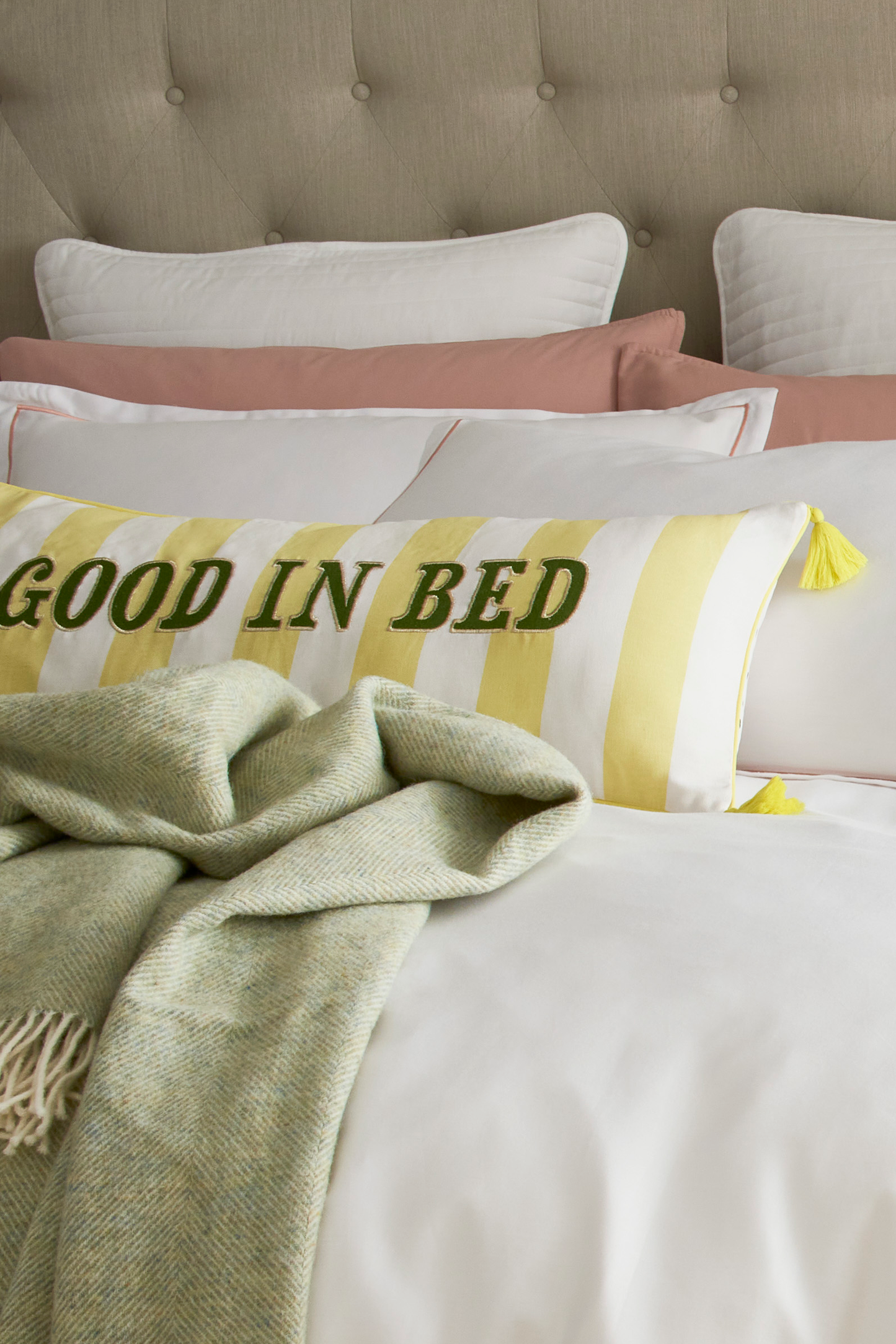 Yvonne Ellen Good in Bed Cushion